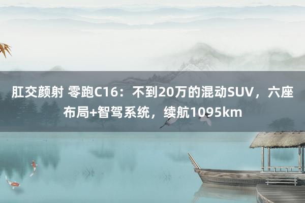 肛交颜射 零跑C16：不到20万的混动SUV，六座布局+智驾系统，续航1095km