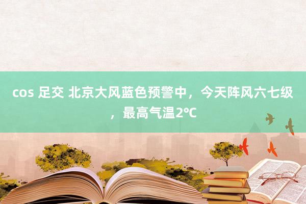 cos 足交 北京大风蓝色预警中，今天阵风六七级，最高气温2℃