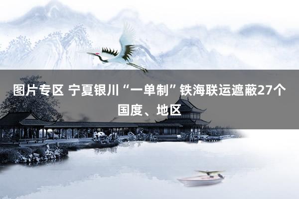 图片专区 宁夏银川“一单制”铁海联运遮蔽27个国度、地区